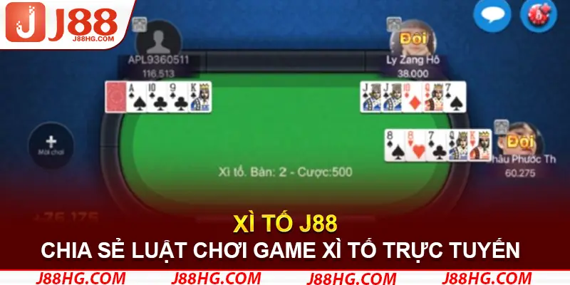 Chia sẻ luật chơi game xì tố trực tuyến dễ hiểu