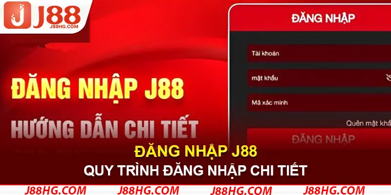 Hướng dẫn hội viên quy trình đăng nhập J88 chi tiết, dễ dàng